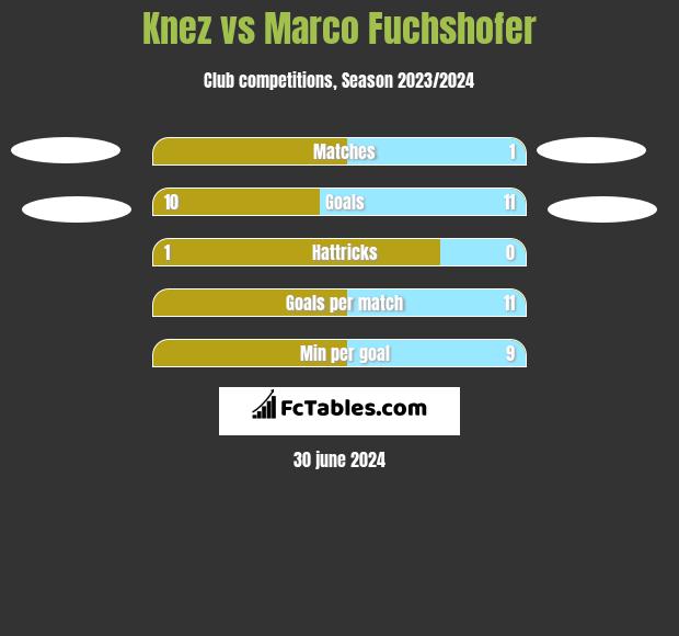 Knez vs Marco Fuchshofer h2h player stats