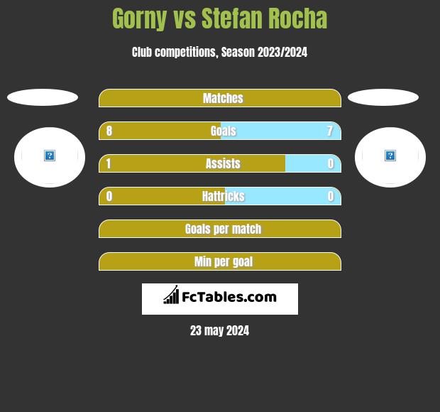 Gorny vs Stefan Rocha h2h player stats