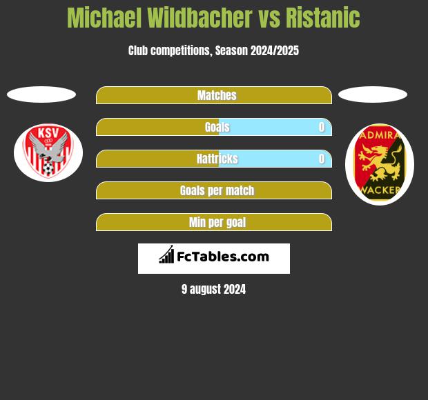 Michael Wildbacher vs Ristanic h2h player stats